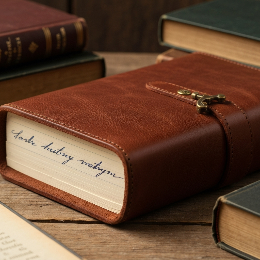 Leather Diary thumbnail 3